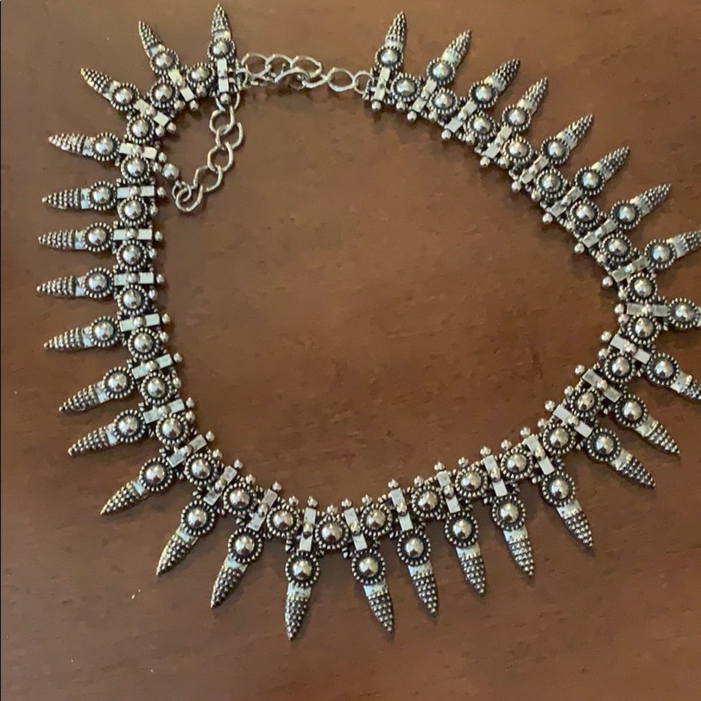Unique sterling silver necklace